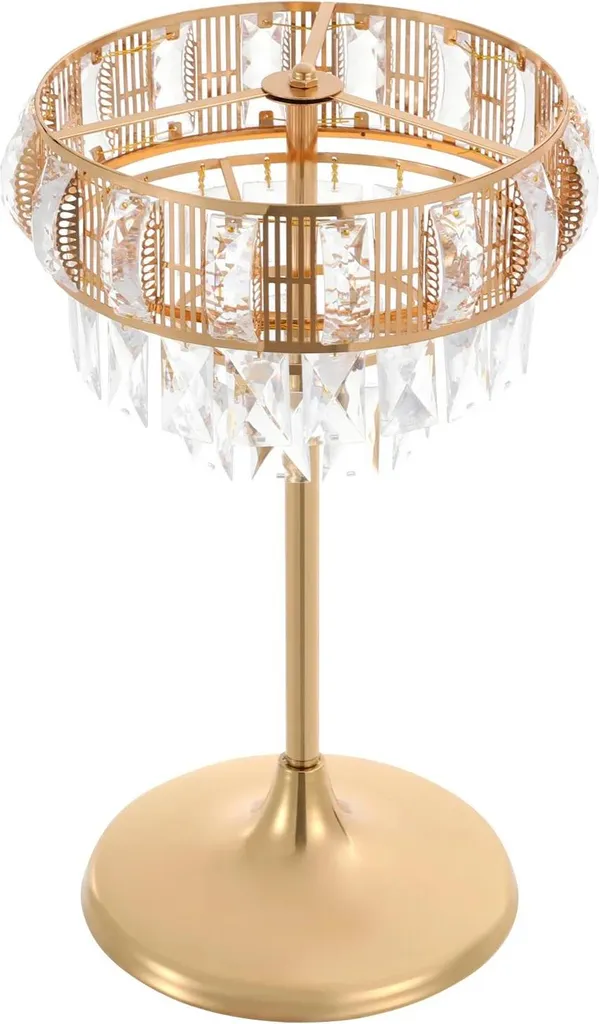 Portafiori Acrilico Oro 30 x 45 cm - Centrotavola Wedding Top