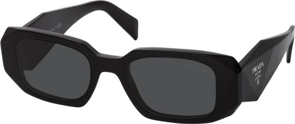 OCCHIALI DA SOLE PRADA PR17WS (1AB5S0) acetato nero con Immagine del prodotto 