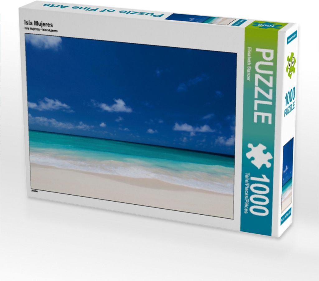 Calvendo Isla Mujeres 1000 Teile Puzzle quer 640x480mm, Stanzer Elisabeth; 7462930