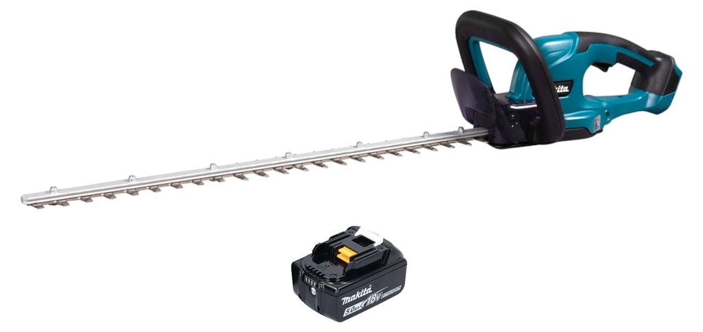 Makita DUH 607 T Taille-haies sans fil 18 V 60 cm + 1x Image du produit 