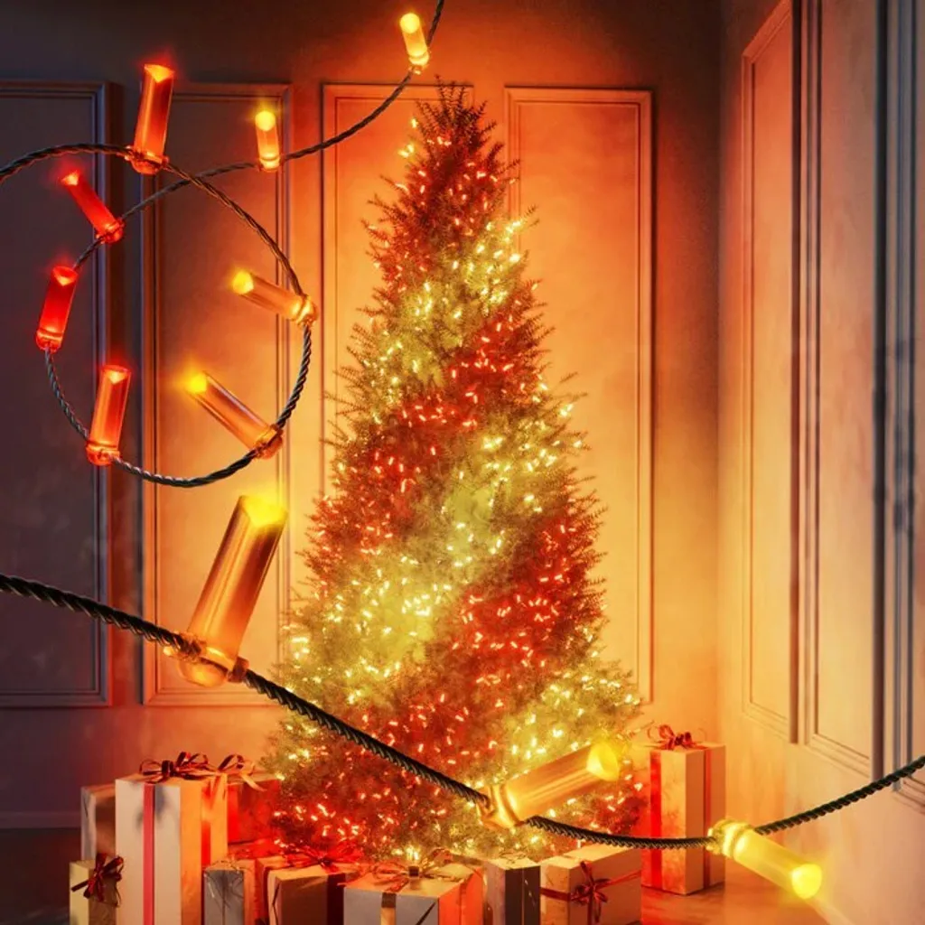 Guirlande Twinkly Strings 250 LED RVB connectée Bluetooth pour sapin - 3