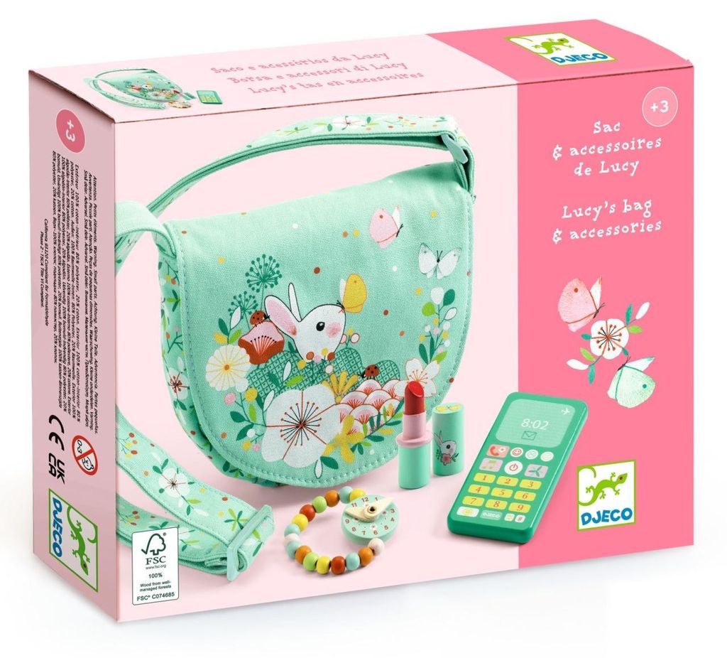 Torba z akcesoriami Lucy, Djeco Zdjęcie produktu 