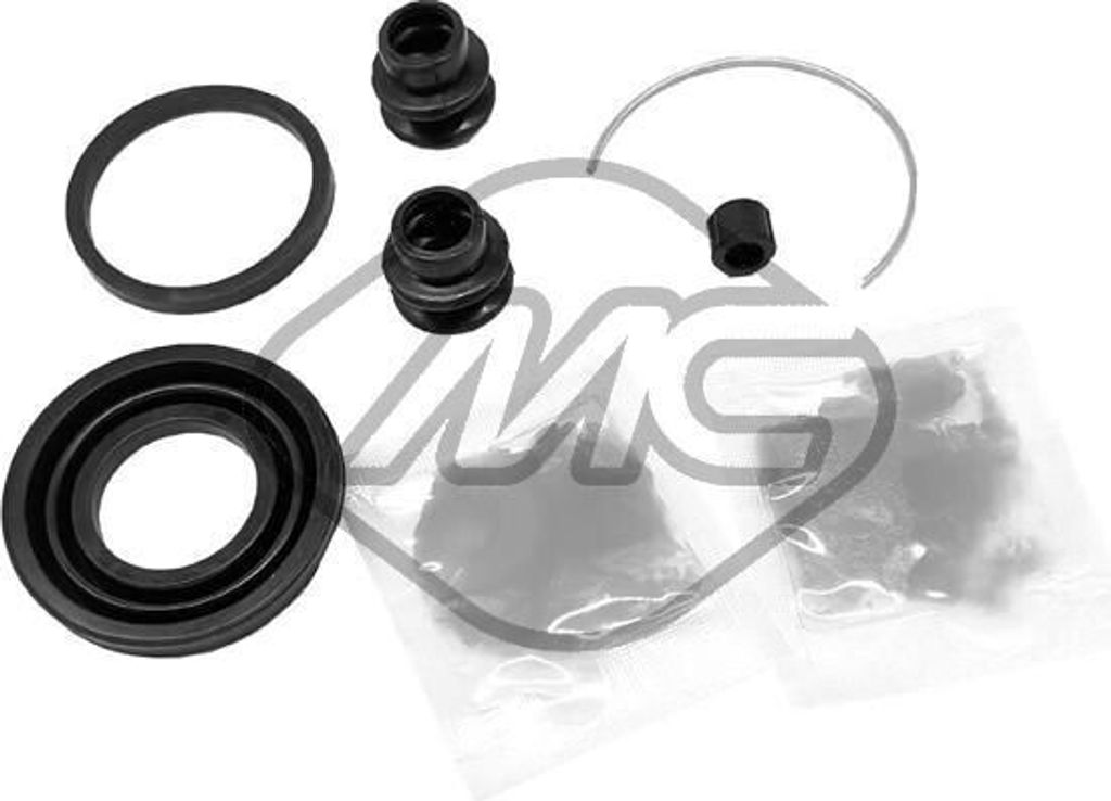 Metalcaucho Bremssattel-Reparatursatz passend für PEUGEOT 4007 (VU, VV) Hinten 43007