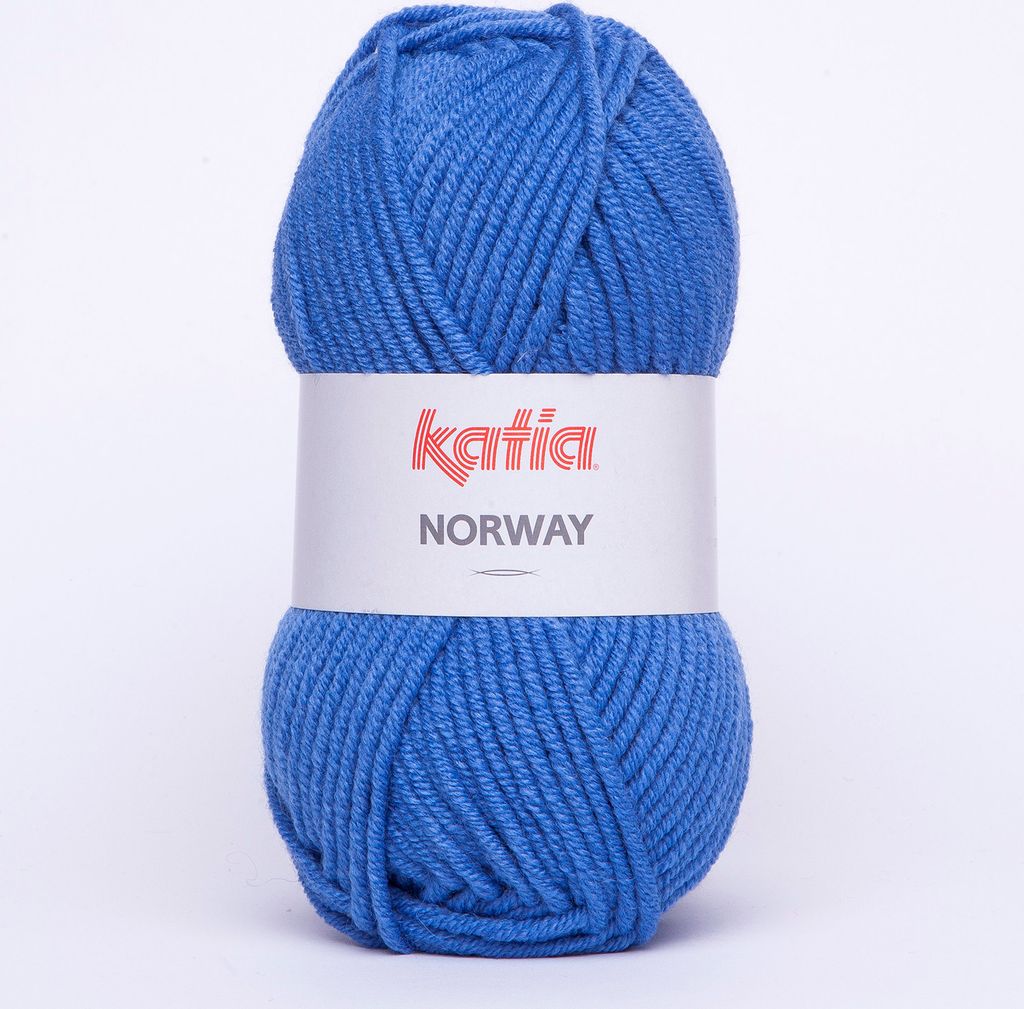 NORWAY von Katia, Polyacryl-/Wollmischgarn in oxfordblau Produktbild 