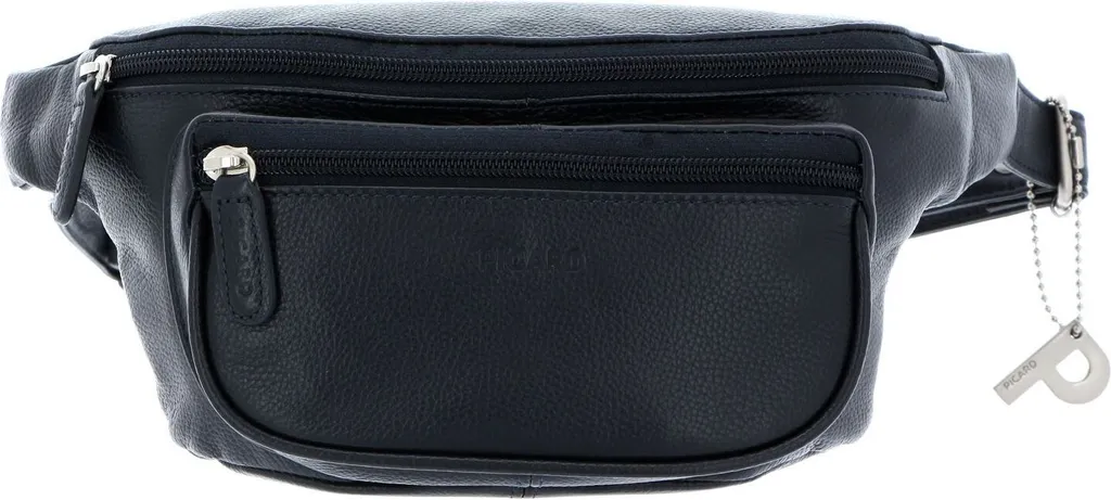 Sac banane PICARD Luis Belt Bag en cuir Ozean bleu - Sac à bandoulière