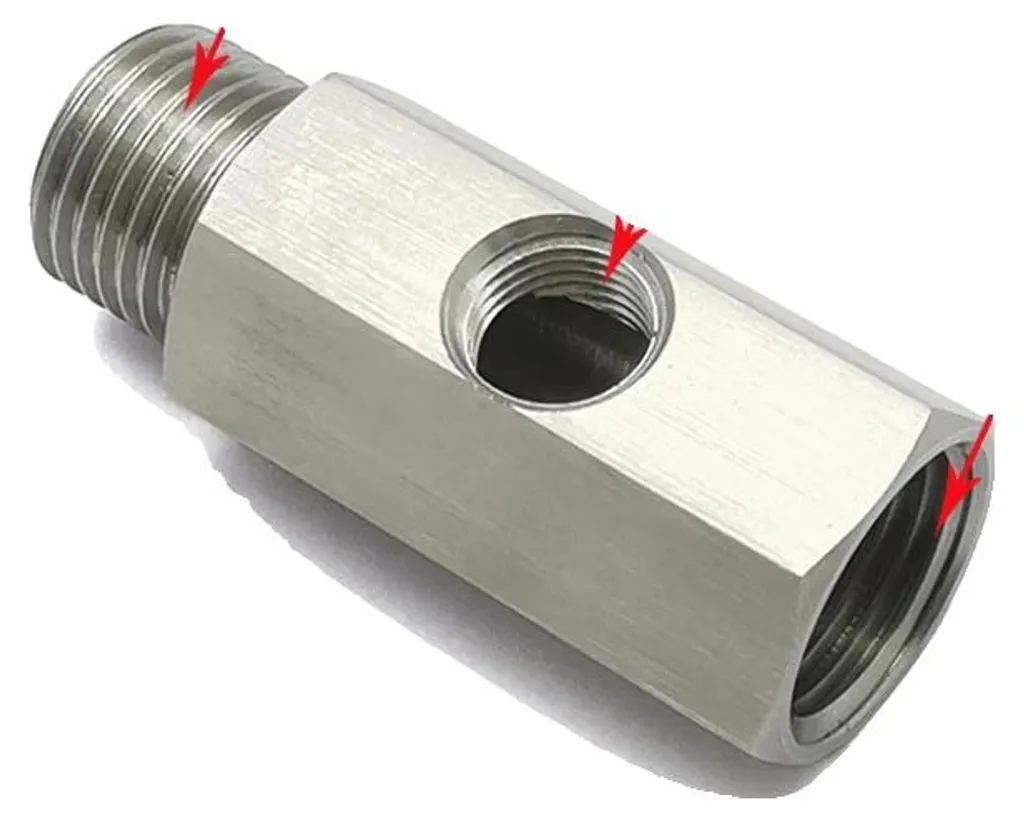 Solution Anti-Fuite Adaptateur Pression Huile Inox M16 JXSS029-M1615