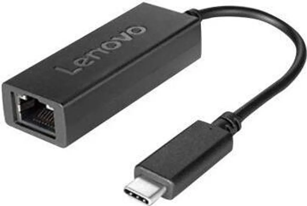 Adattatore Lenovo USB-C a Ethernet RJ45 | Connessione Gigabit Originale