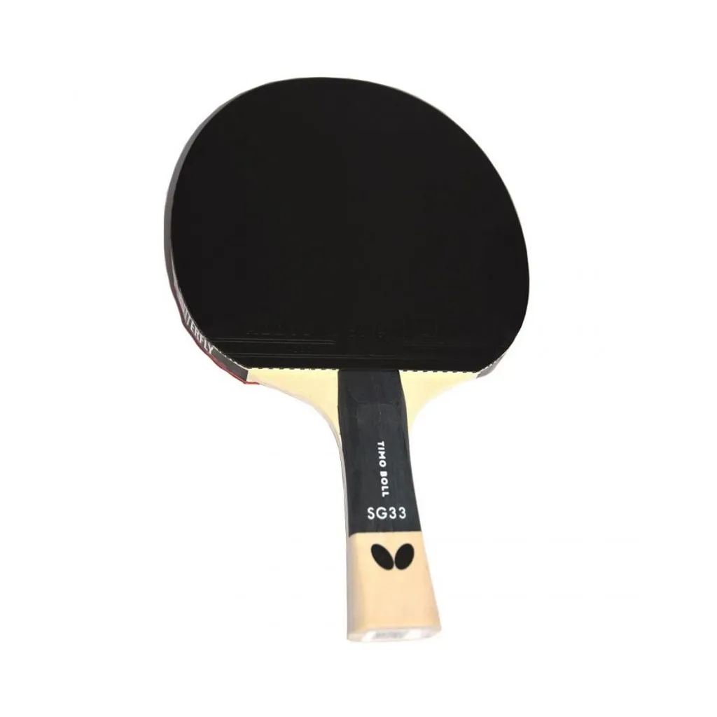 Batte de Tennis de Table Butterfly Timo Boll SG33 Idéale Entraînement