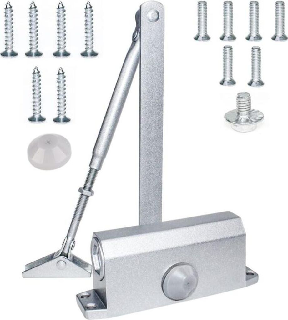 Automatischer hydraulischer Türschließer (35–60 kg), verstellbar, ideal für gewerbliche und private Türen