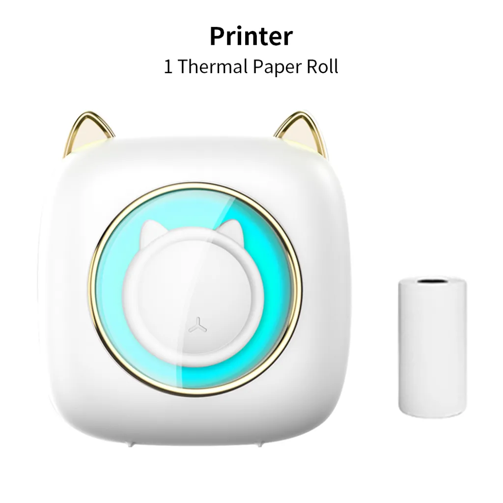 C23 Mini Stampante Termica Bluetooth | 200 DPI Inkless Printer - 2