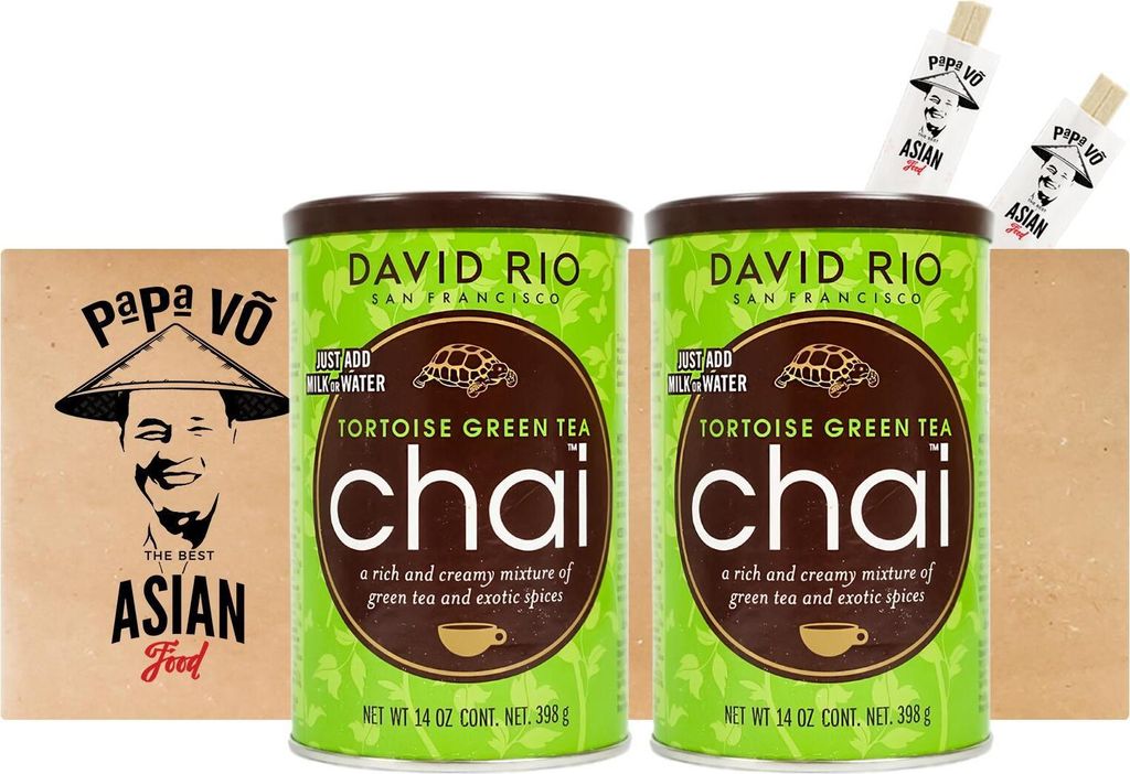 ---David Rio Tortoise Green Tea Chai 2x398g | Kaufland.de