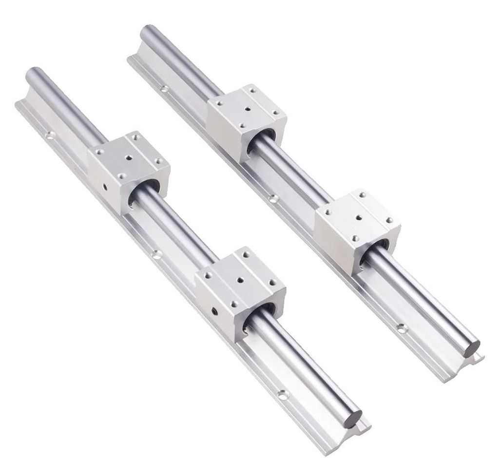 2 ks lineárneho vedenia, dĺžka 600 mm, blok dielov pre CNC Obrázok produktu 