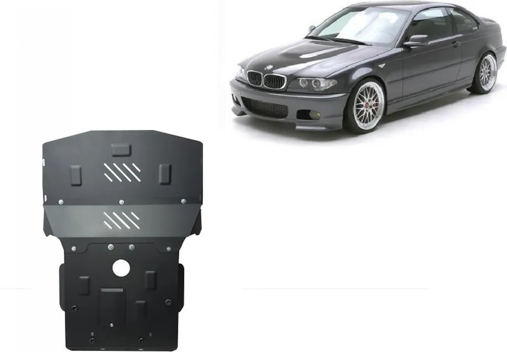 Protection de carter moteur en acier pour BMW Série 3 E46 Diesel