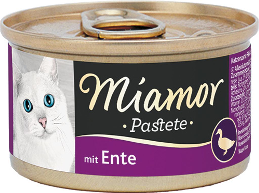 Miamor 85gx12 Pastete Ente Dose