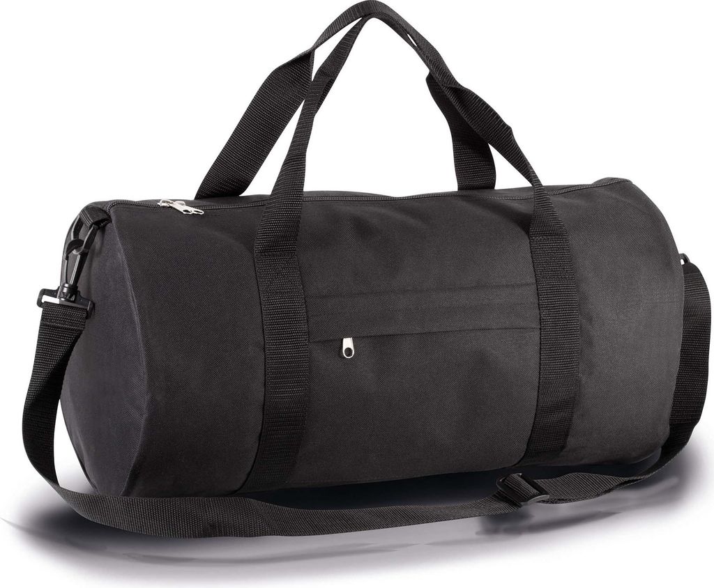 Kimood Reisetasche Sporttasche Tragetasche Fitnesstasche, Größe:U, Farbe:Red/Black