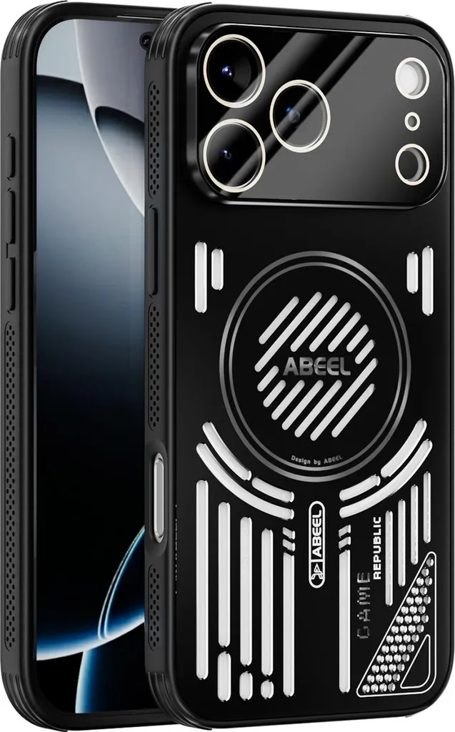 Custodia Protettiva Alluminio iPhone 17 Pro Max Nero Professionale