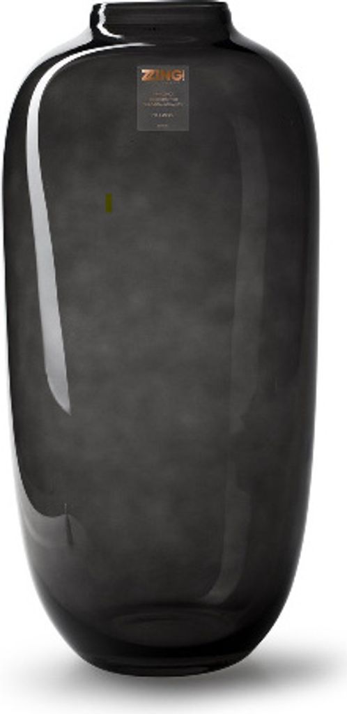 Bloomique - Vase Magret - Vase noir intérieur - Vase fumé - Image du produit 