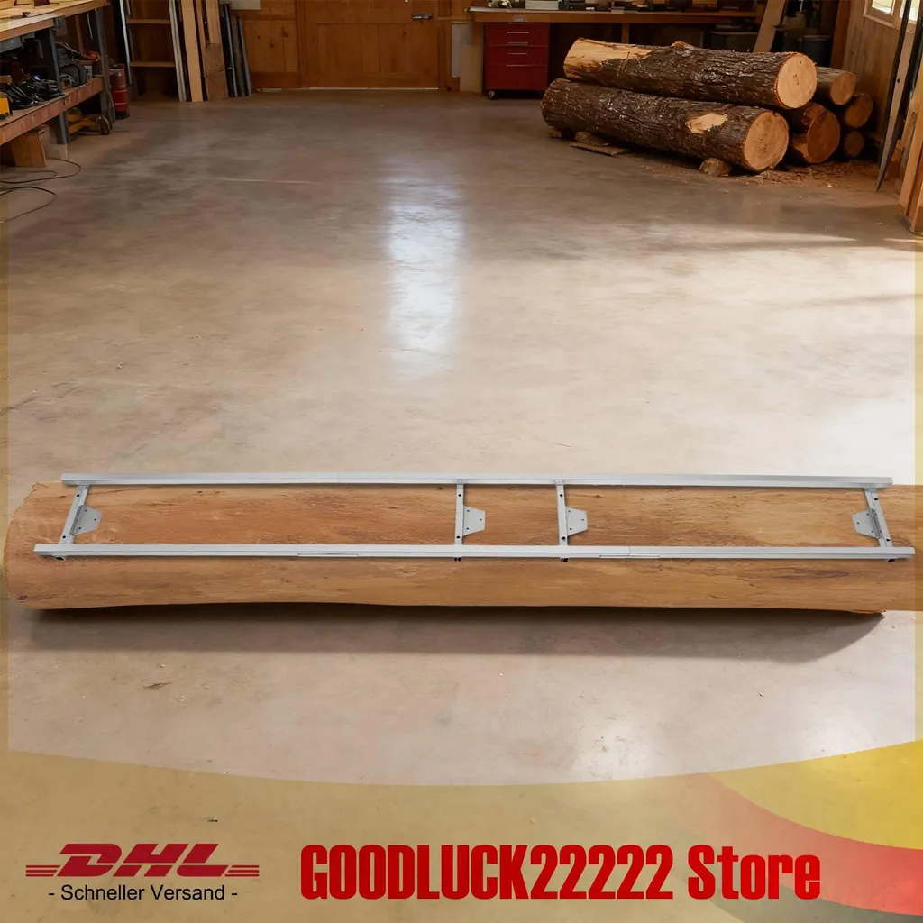 Guide-chaîne anti-vibration pour tronçonneuse, coupe de bois précise