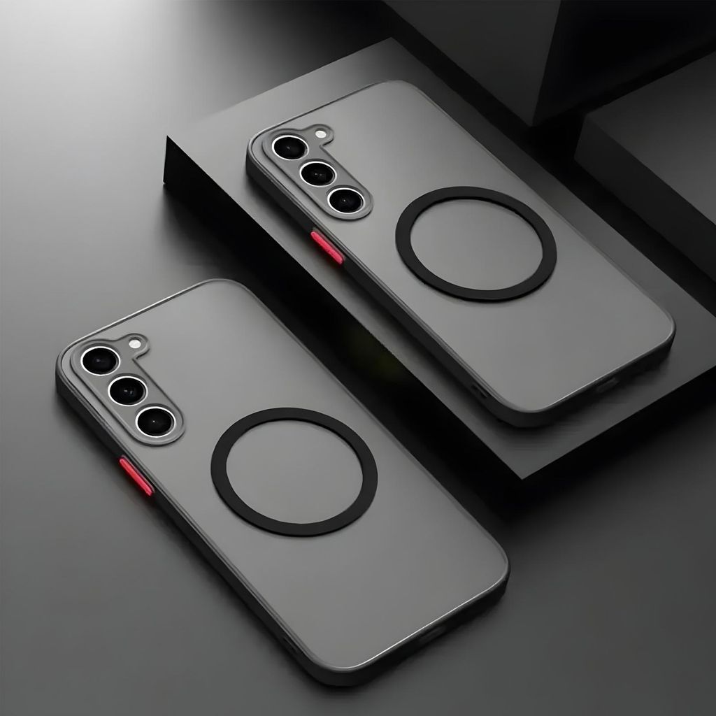 Magsafe Handyhülle für Samsung Galaxy A07 TPU Schutz Hülle mit Magnet Ring für induktives laden Schutz Cover Case für Magsafe Zubehör Farbe...