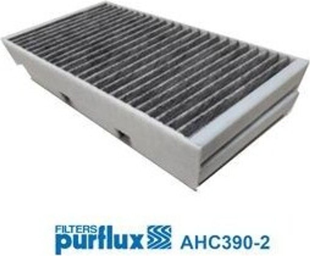 PURFLUX AHC390-2 Innenraumfilter Pollenfilter passend für MERCEDES-BENZ M-Klasse (W166) Aktivkohle