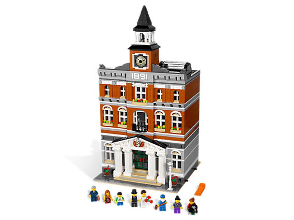 LEGO Hard to Find Items Rathaus, Mehrfarben Produktbild 