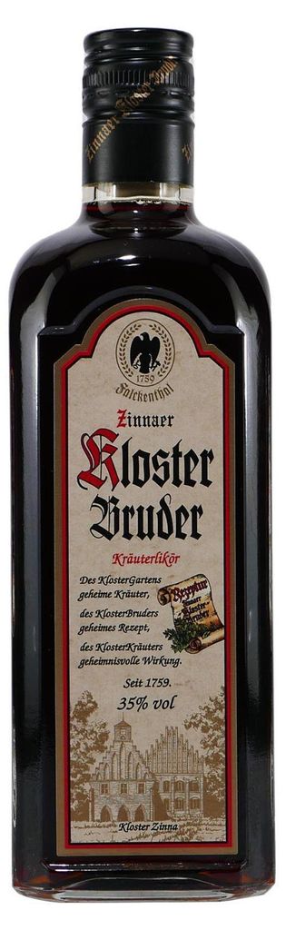 Zinnaer Kloster-Bruder Kräuterlikör Produktbild 