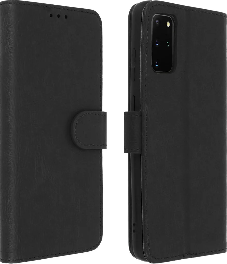 Cover Portafoglio Samsung S20 Plus Nero - Design Slim & Pratico