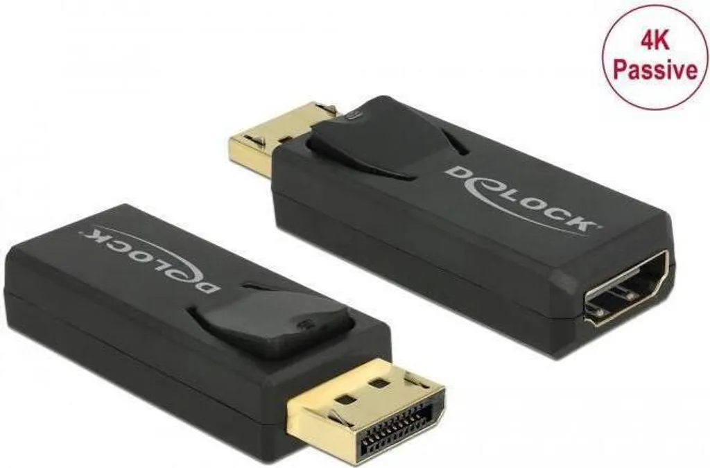 Adaptateur DisplayPort vers HDMI pour Connecter un PC à une TV 4K - 2