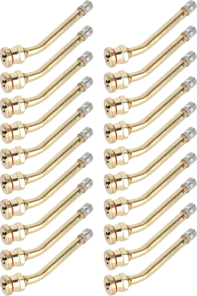 Valve d'étanchéité Pneu V3-20-4 Cuivre pour Remorque et Désherbeuse 20x