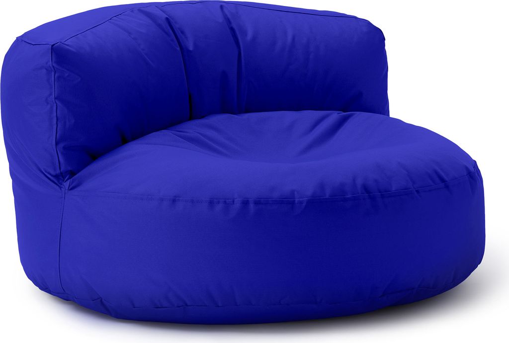 Lumaland Sitzsack-Sofa Outdoor rund 320l royalblau