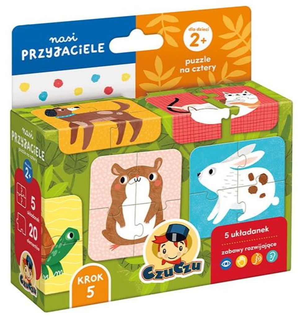 Puzzles für vier - unsere Freunde 2+, Czuczu Produktbild 