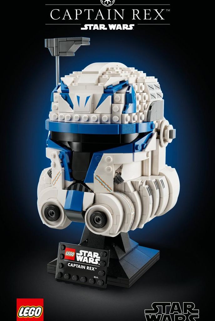 LEGO Star Wars Casque Captain Rex 75349 Kit de Construction Image du produit 