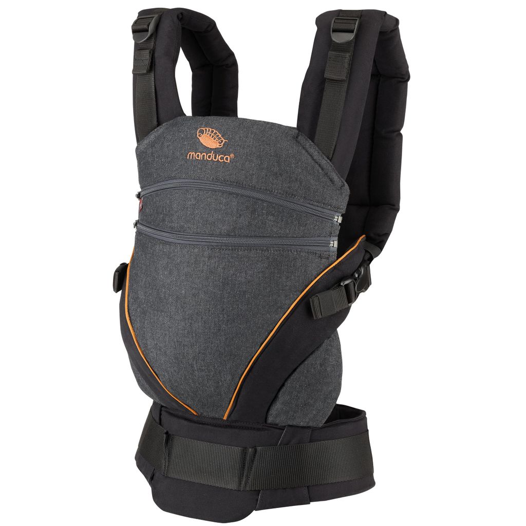 manduca XT Babytrage, denimblack toffee Produktbild 