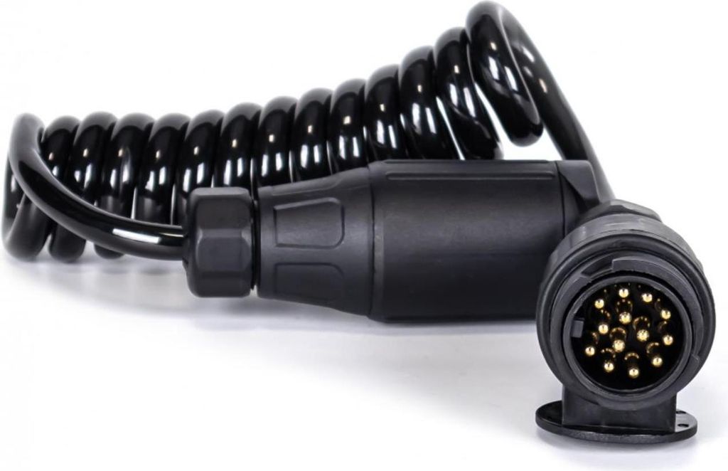 KAMAR E1384-A Spiralkabel 1,5 m 12 V Stecker/Buchse Produktbild 