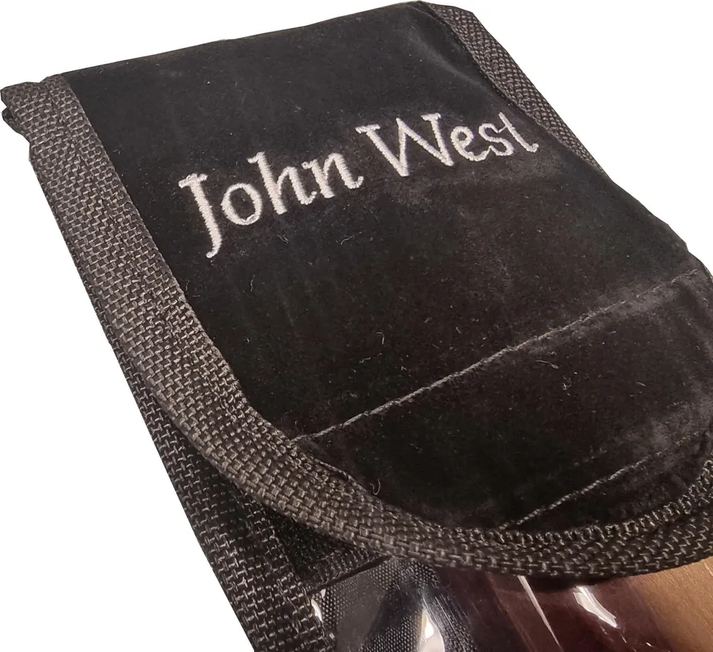 Queue 8 Pool professionnelle John West JW-4 en bois avec sa housse - 9