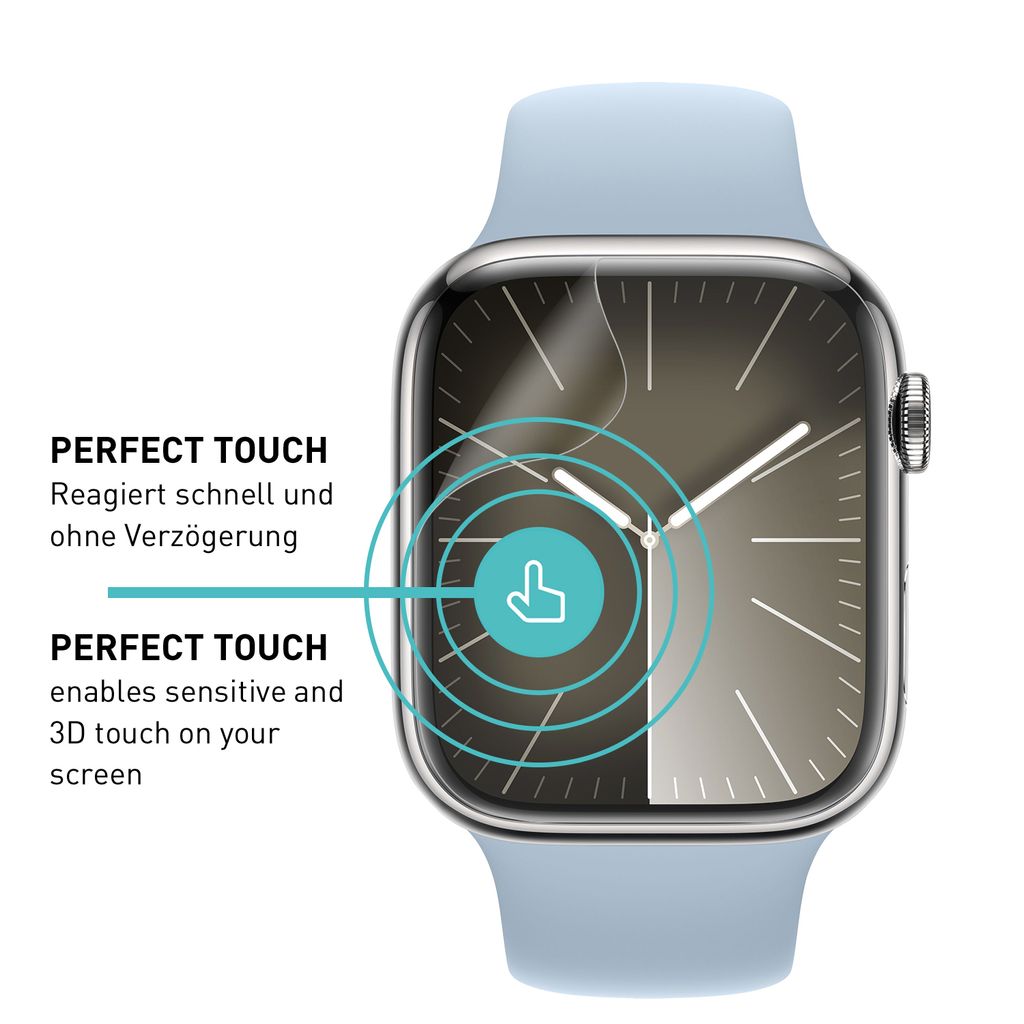 Smartect TPU Schutzfolie Für Garmin Venu 2 - 3 Stück Set Mit Reinigungstüchern