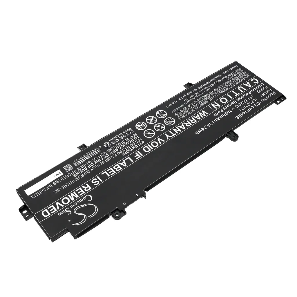 Batteria TECHTEK per Lenovo ThinkPad P14S T14 Gen3 L21C3P71 | E-Commerce - 2
