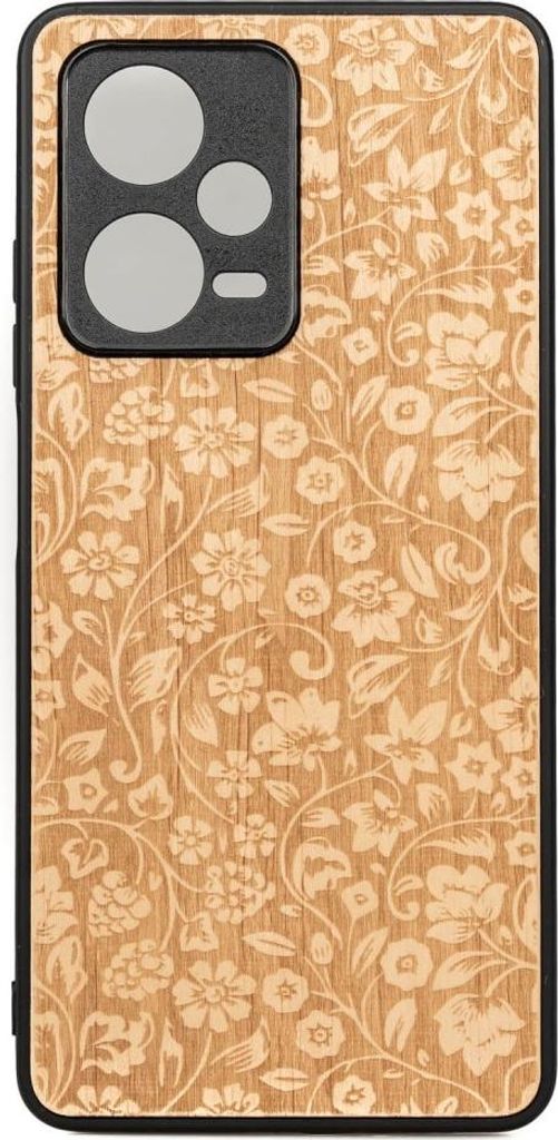 Bewood Redmi Note 12 Pro Plus 5G Holzhülle WILD FLOWERS ANIEGRE