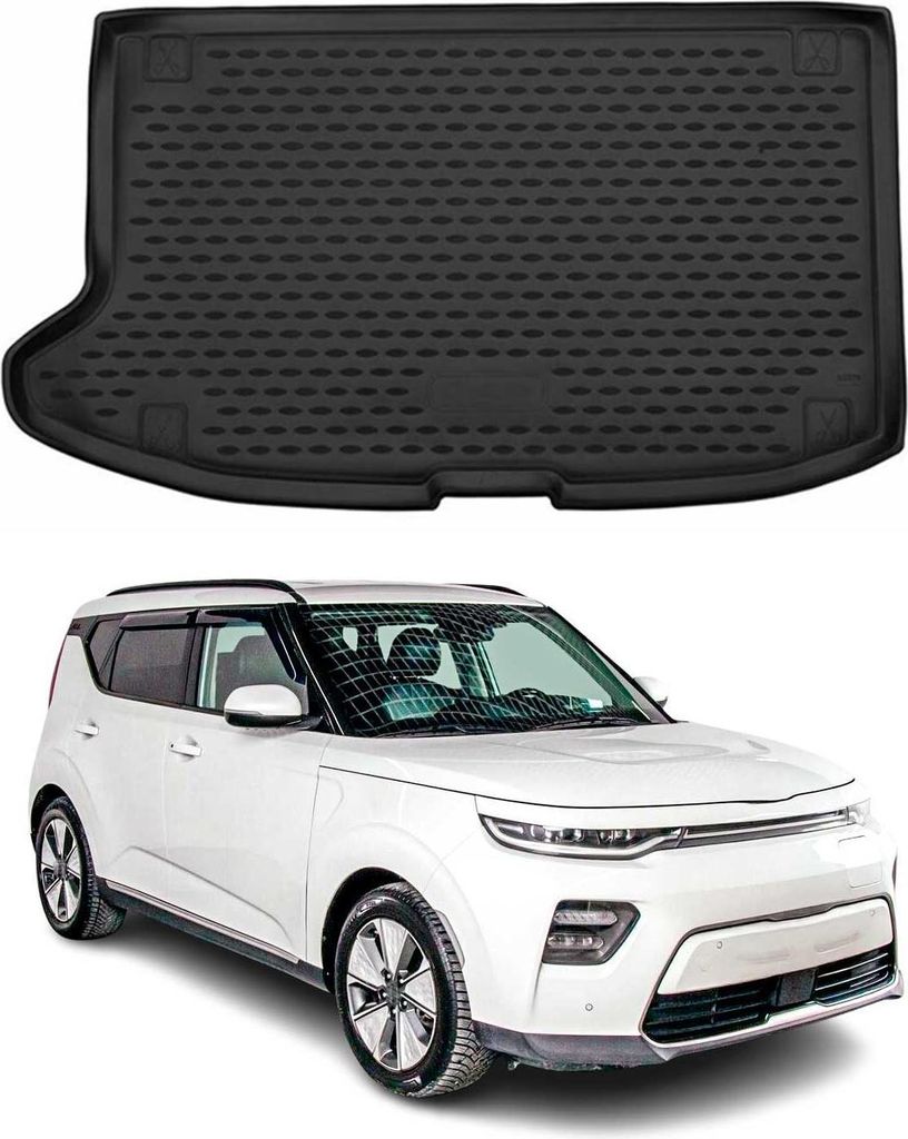 OMAC Tapis de coffre pour Kia Soul 2020-2025 sur mesure en Image du produit 