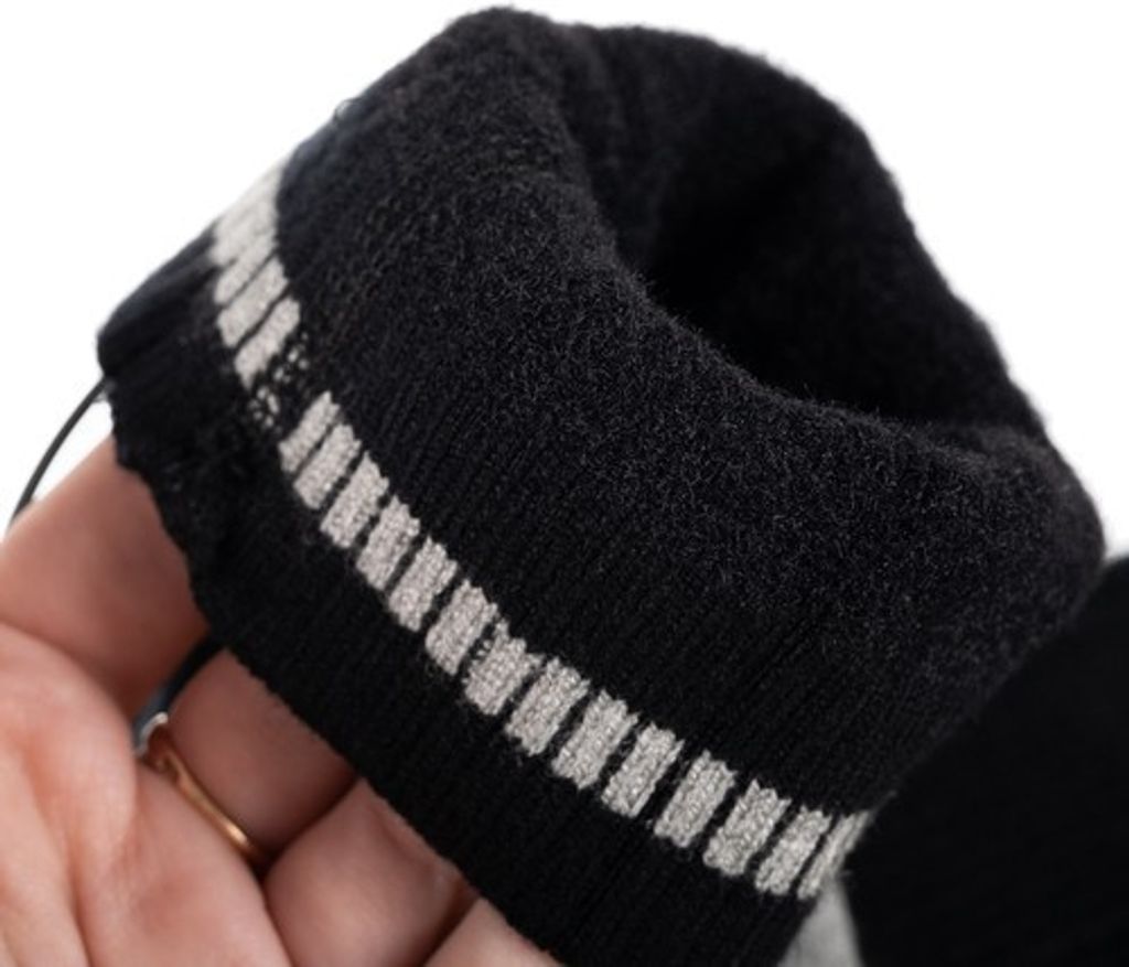 Universal Electric Heated Socks, Schwarz, Modalfaser + Produktbild 15