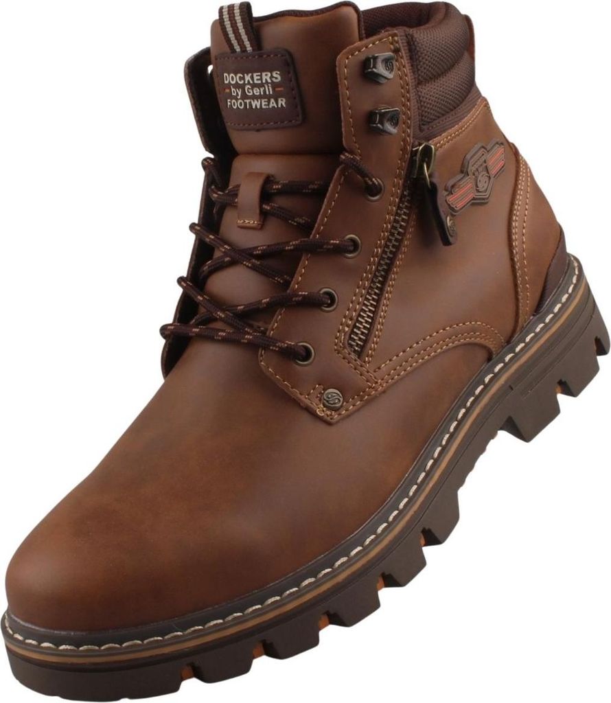 Dockers by Gerli Herren Stiefel Braun