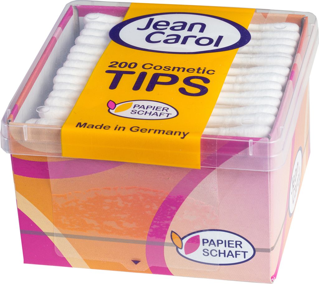 Jean Carol Cosmetic Tips mit Papier- 200 Stk