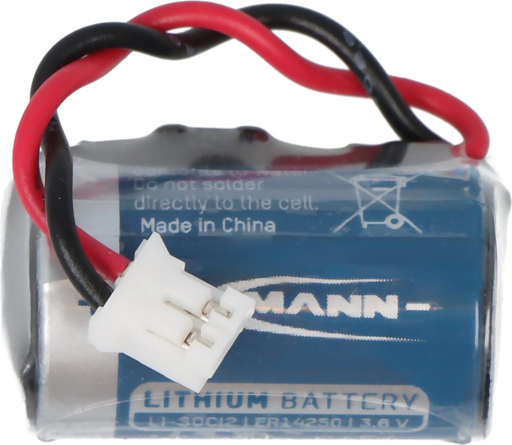 Ansmann Lithium-Thionyl-Chlorid (LiSOCl2) 3.6V Batterie ER14250H / 1/2AA