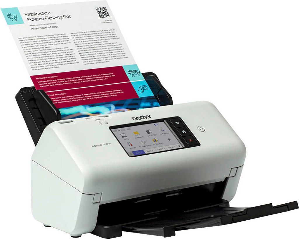 brother ADS-4700W Dokumentenscanner Produktbild 6