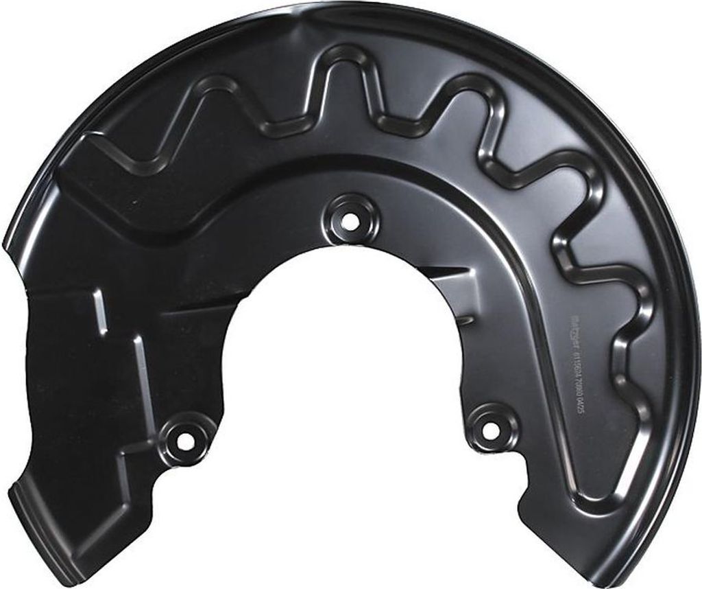 METZGER Spritzblech Bremsscheibe für VW Polo Schrägheck (6R1, 6C1) Vorne Rechts 6115624 Ankerblech