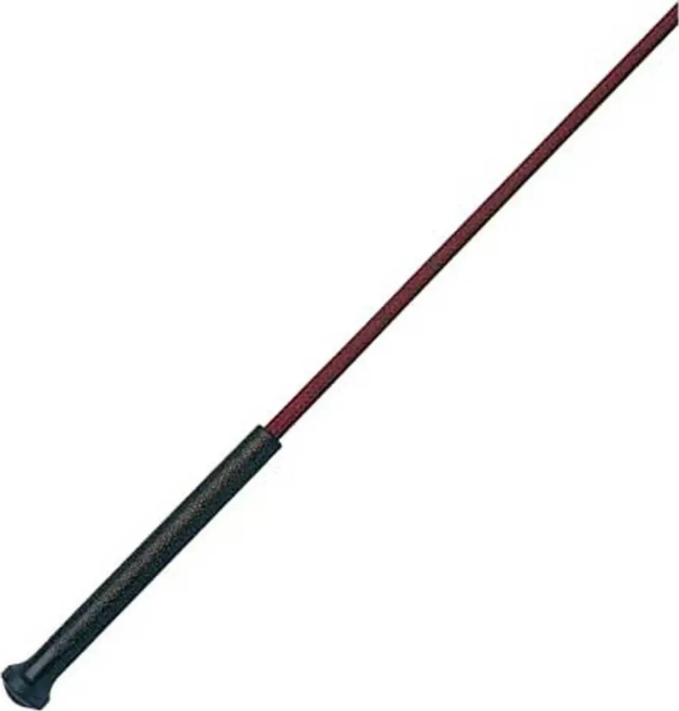 Whip&go Frustino Dressage Rosso 120cm - Eleganza e Precisione a Cavallo