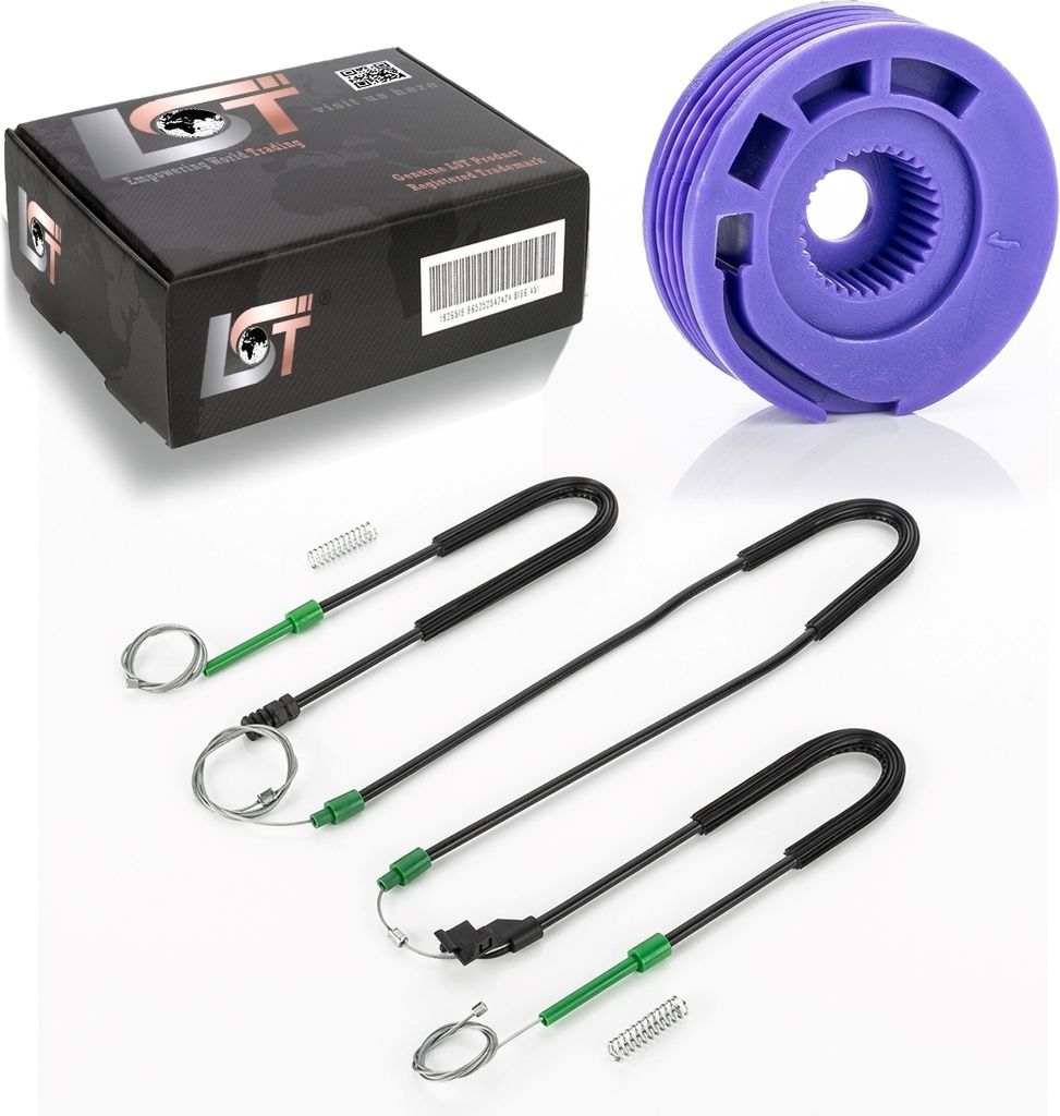 Fensterheber Reparatursatz Vorne Rechts Für Vw Vento 1991-1998 *New*