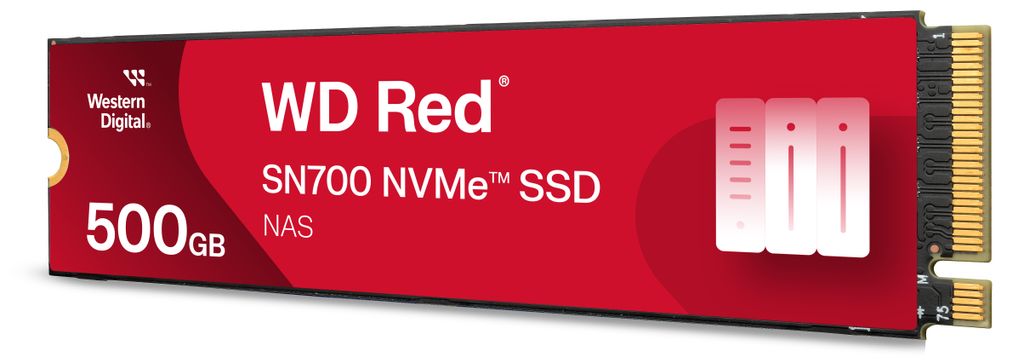 SSD WD Red M.2 2280 500 GB NVMe SN700 interno Immagine del prodotto 