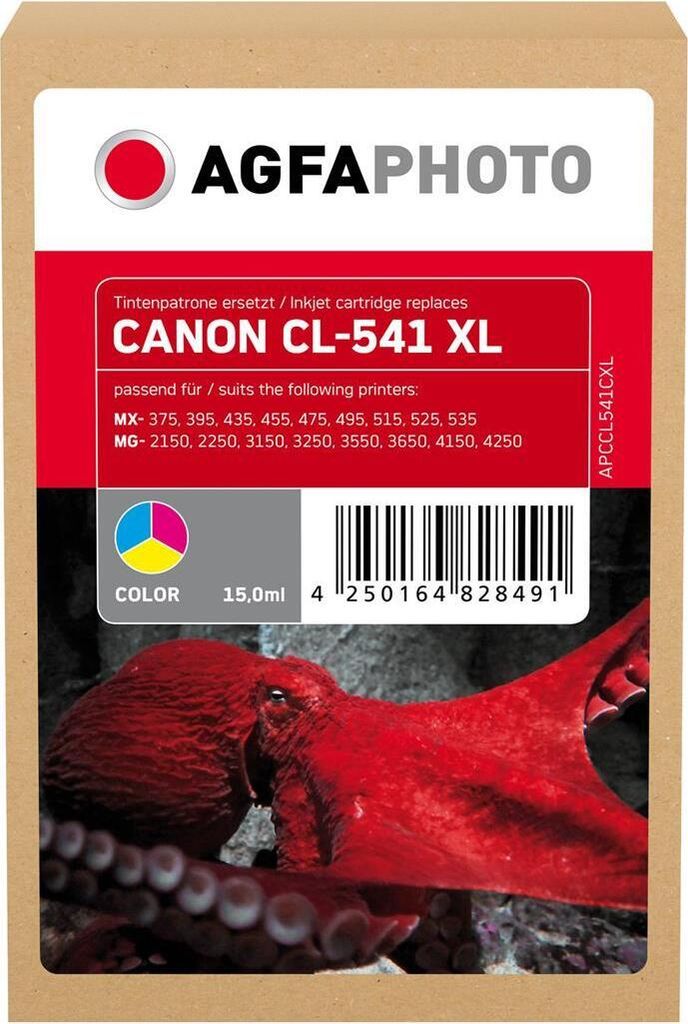 AgfaPhoto 15 ml - Farbe (Cyan, Magenta, Gelb) - kompatibel - Tintenpatrone (Alternative zu: Canon 5226B005, Canon CL-541XL)