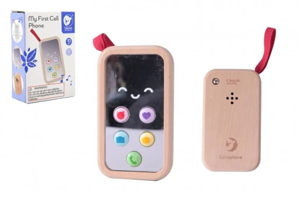 Téléphone Jouet d'Éveil Musical Monde Classique pour Petit Enfant